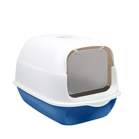 Keroro 可噜噜 全封闭猫砂盆 大号蓝 猫砂铲