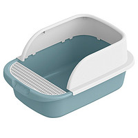 Keroro 可噜噜 全封闭猫砂盆 大号 蓝半封闭