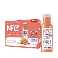 农夫山泉 NFC果汁饮料 番石榴混合汁300mlx10瓶 春节年货饮品