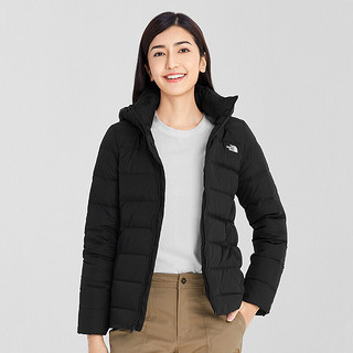 TheNorthFace北面羽绒服外套女秋冬上新鹅绒填充|4U7V JK3/黑色 M JK3/黑色 L