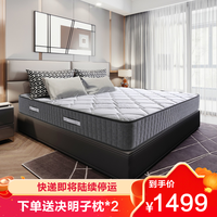  SLEEMON/喜临门 亚丁系列 亚丁护脊版 天然椰棕 护脊弹簧床垫  20-25cm（含） 偏硬 棕色