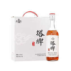 塔牌 元红五年 干型 绍兴黄酒 500ml*6瓶 整箱装 花雕酒