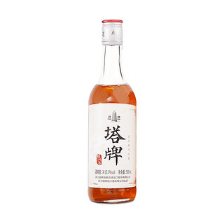 塔牌 绍兴特产黄酒礼盒 五年陈元红花雕酒干型 糯米酒 500ml*6瓶装整箱