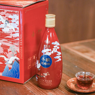 塔牌 颐和园联名款 冬酿花雕 特型半干黄酒 500ml