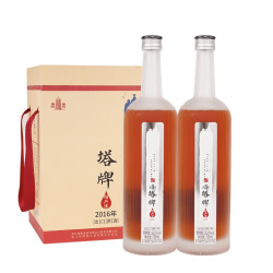塔牌 绍兴黄酒2016年出口原酒 十年陈花雕酒 750ml*4瓶 礼盒装