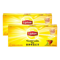 Lipton 立顿 黄牌 精选红茶 50g*2盒