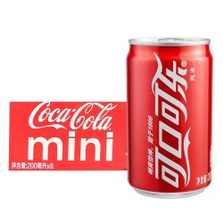 cocacola可口可乐迷你罐200ml8罐装多规格可选