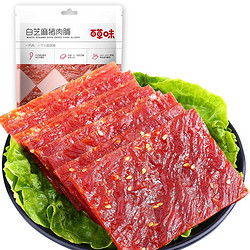 Be&Cheery 百草味 猪肉脯 白芝麻味 100g