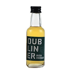 BUBLINER 杜百 波本桶混合威士忌 洋酒 40%vol爱尔兰原装进口 50ml 小酒 迷你装