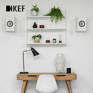 KEF Q150 HiFi无源书架音箱 2.0桌面音响 家庭影院电脑台式家用扬声器 白色