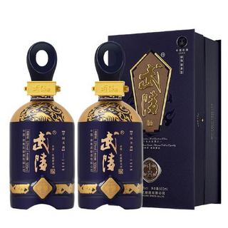 武陵酒 中酱 53度 高端酱香型高度白酒 商务宴请送礼推荐 500ml*2瓶