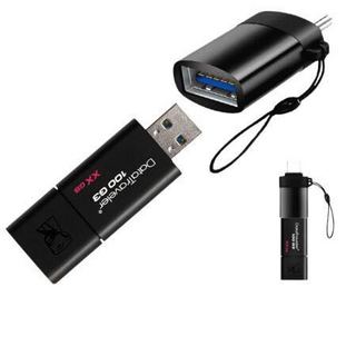 Kingston 金士顿 DT100 G3 USB 3.0 U盘 黑色 32GB Type-C