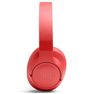 JBL 杰宝 TUNE 700BT 耳罩式头戴式蓝牙耳机 珊瑚红