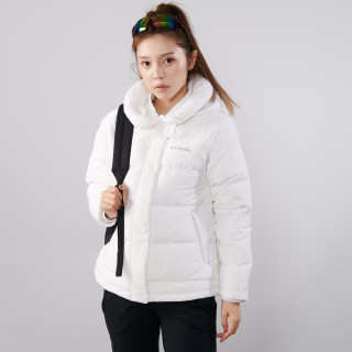 700蓬白鹅绒保暖防风保温女子登山徒步滑雪户外羽绒服2xl白色