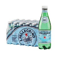 圣培露 意大利原装进口 圣培露（S.PELLEGRINO）充气天然矿泉水500ml*24瓶 整箱(新老包装随机发货)