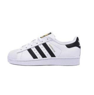 adidas ORIGINALS adidas Originals Superstar 男子休闲运动鞋 EG4958 黑白 40