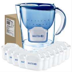 BRITA 碧然德 滤水壶Maxtra+标准版 12只滤芯