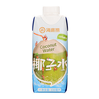 海底捞 100%椰汁水 330ml*12瓶