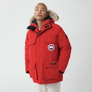 CANADA GOOSE Expedition派克大衣4660MA大鹅羽绒服远征 11 红色(版型偏大，建议选择小一码) S