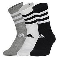男袜女袜三双装中筒篮球跑步训练健身透气舒适运动袜