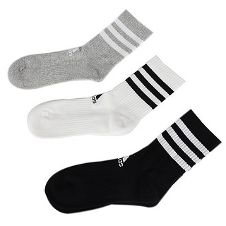 男袜女袜三双装中筒篮球跑步训练健身透气舒适运动袜