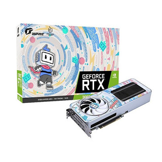 COLORFUL 七彩虹 RTX 3070Ti 哔哩哔哩 OC 8G 显卡 8GB 白色