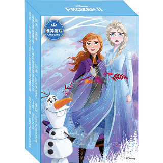 Disney 迪士尼 冰雪奇缘2电影版扑克牌玩具 儿童棋牌公主女孩雪宝(古部纸牌儿童玩具)22DF3952春节新年礼物