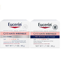 Eucerin 优色林 Q10抗皱面霜组合 48g*2（日霜+晚霜）