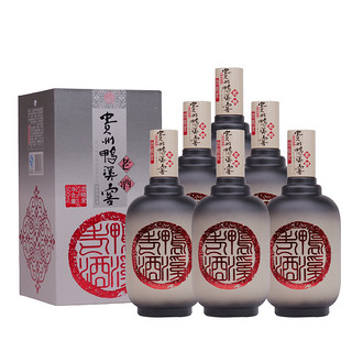 鸭溪窖 老酒 52%vol 浓香型白酒 500ml*6瓶