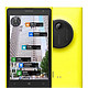 NOKIA 诺基亚 Lumia 1020手机 4.5英寸 老人机 直板触屏 经典怀旧 学生备用手机 黄色 2+32G