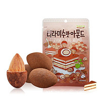 GILIM 汤姆农场 韩国进口汤姆农场提拉米苏味扁桃仁30g休闲零食坚果干果