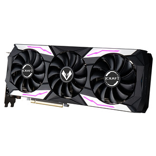 MAXSUN 铭瑄 GeForce RTX 3050 iCraft 8G 显卡 8GB 黑色