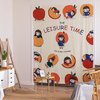 JINCHAN 金蝉 元气少女 免打孔窗帘 1.2*1.8m