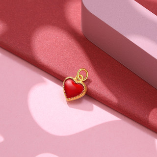  CHJ JEWELLERY/潮宏基 XPG30016017 3D硬金 黄金吊坠  2克及以下