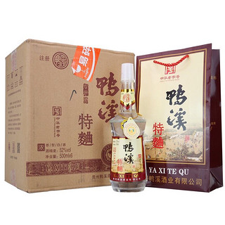 鸭溪窖 鸭溪 特麯 浓香型白酒 52度 500ml*6瓶 整箱装