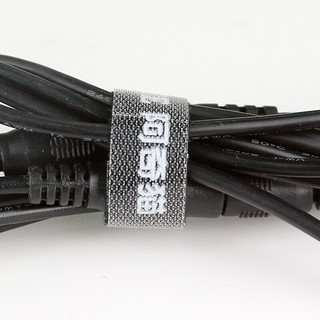 阿奇猫电脑理线带 多功能线缆收纳固定整理绕线带 魔术贴电源线尼龙布扎带粘扣数据线理线带 黑色-京发货-长度约0.5米