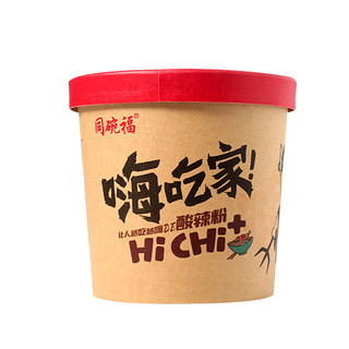 同碗福 嗨吃家 酸辣粉 130g*12桶