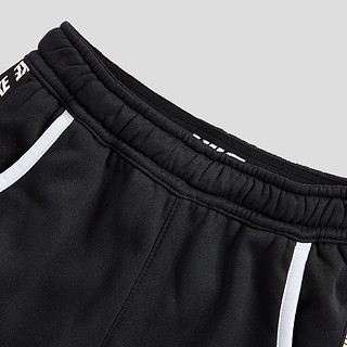 NIKE 耐克 Sportswear 男童针织长裤 AR3075 正黑色 130cm