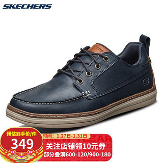 SKECHERS 斯凯奇USA系列男子休闲运动鞋65875/NVY 海军蓝色39.5【报价价格评测怎么样】 -什么值得买