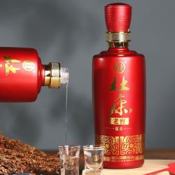 杜康 白酒老窖福运浓香型优级酒50度500ml*6瓶整箱装喜宴酒 年货节