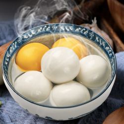 农谣人苏式大汤团元宵速冻大汤圆苏州特产大团子早餐点心黄米花生汤圆