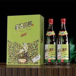 lidu李渡高粱酒1975双支礼盒装农特兼香型白酒新年礼赠