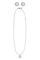 施华洛世奇 Swarovski Originally Earrings Necklace Set - Only One Size / Silver