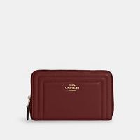 COACH 蔻驰 Medium Id Zip Wallet In Colorblock With Border Quilting