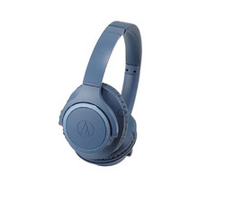 audio-technica 铁三角 ATH-SR30BT 崩坏3联动款 头戴式蓝牙耳机 蓝色