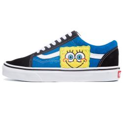 VANS 范斯 Old Skool 海绵宝宝联名 中性款帆布鞋 VN0A38G19XD