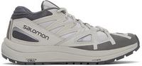 salomon 萨洛蒙 Off-White & Grey Odyssey Mid Advanced Sneakers