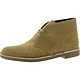 Clarks 其乐 Mens Bushacre 2 Suede Lace Up Chukka Boots