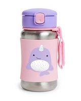 斯凯雷普 Zoo Stainless Steel Little Kid Straw Bottle