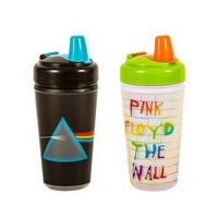 2- Pack of Pink Floyd Dark Side of The Moon and The Wall Sippy Cups